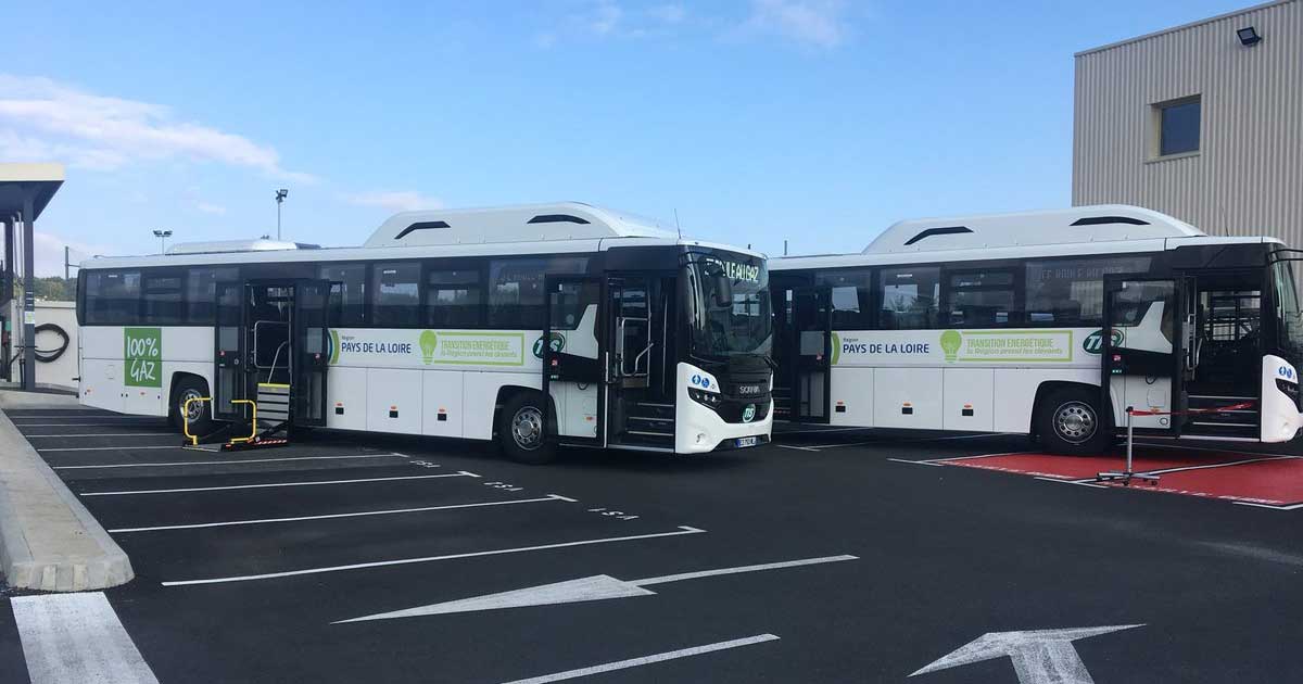 Les premiers cars au gaz naturel du Grand Ouest entrent en service