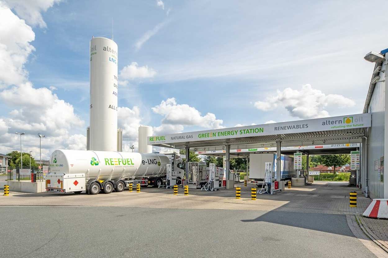 En Allemagne, les poids lourds vont bientôt rouler avec du gaz de synthèse