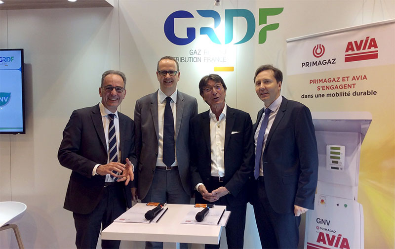 Stations GNV : GRDF signe un partenariat avec Avia et Primagaz