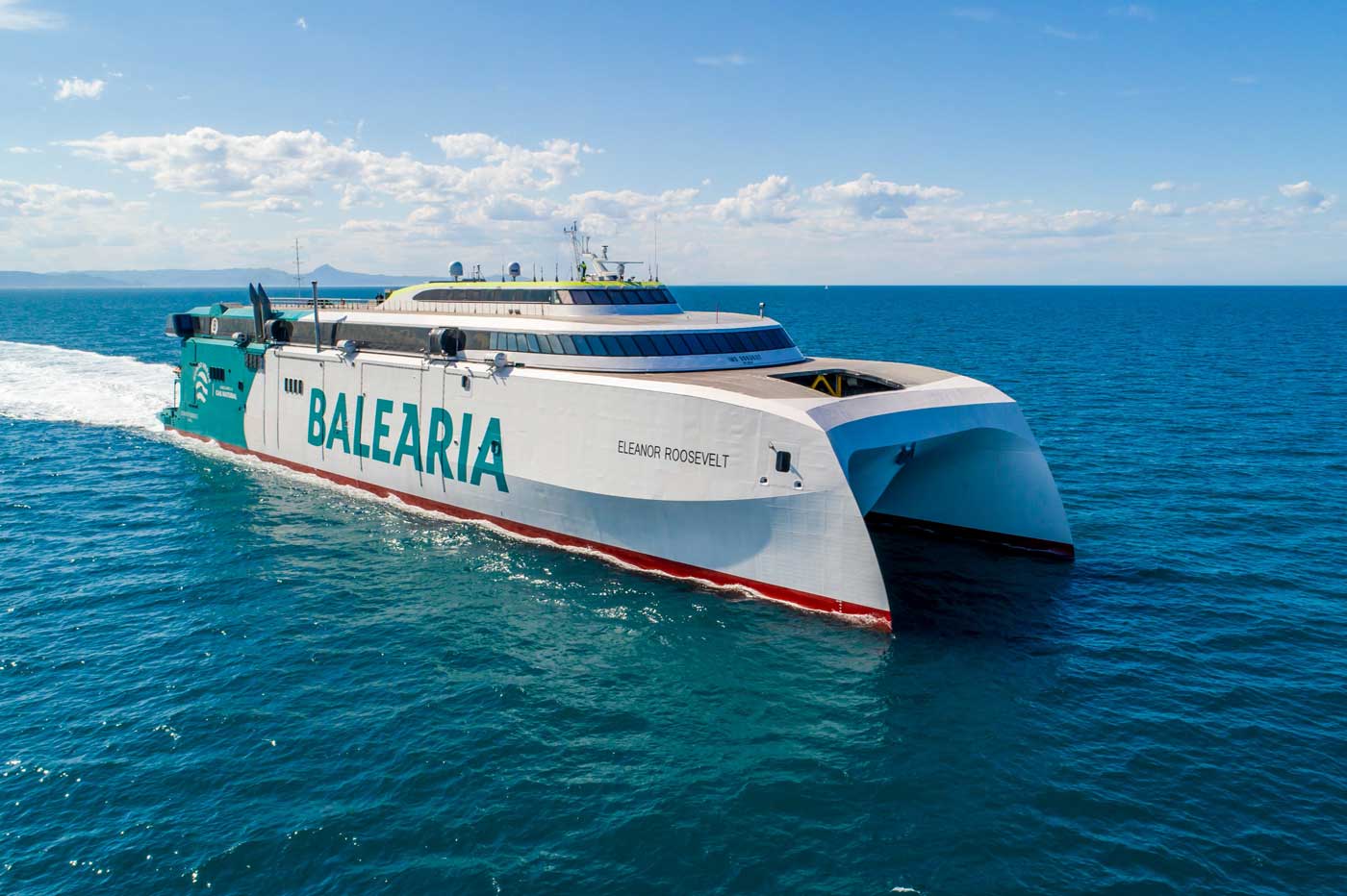 Première traversée 100 % bioGNL pour le ferry rapide de Balearia