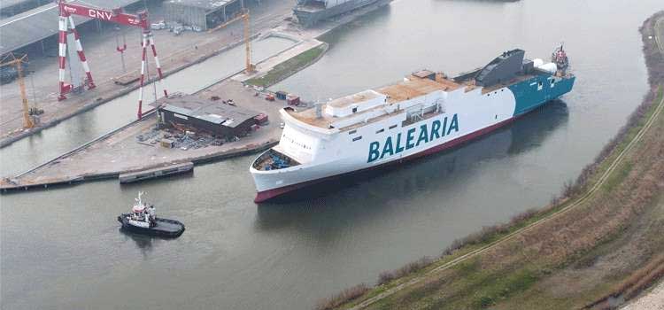 Baleària lance le tout premier ferry au GNL de Méditerranée