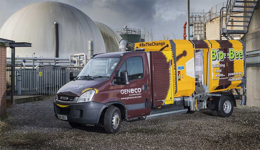 Bio-Bee : un camion de collecte de déchets au biométhane pour la ville de Bristol