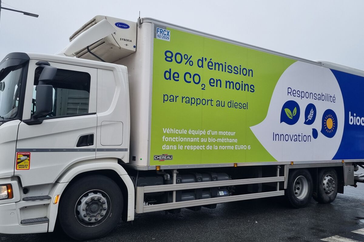 Biocoop vise 100 % de livraisons au bioGNV d'ici fin 2025