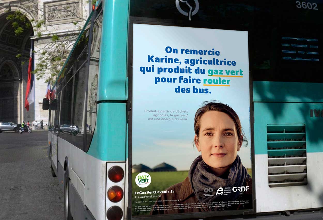 Gaz vert : GRDF affiche son soutien aux agriculteurs