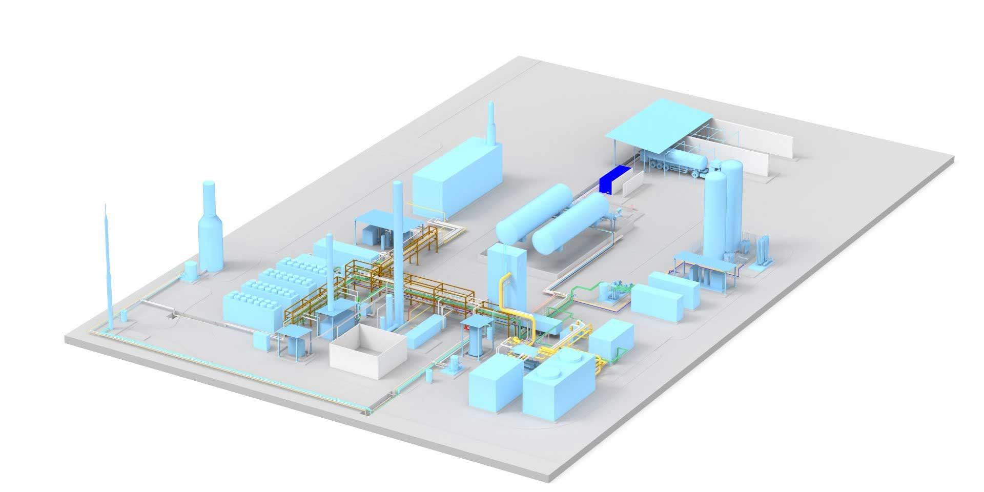 Allemagne : cette usine de bioGNL pourra alimenter 350 camions par jour !