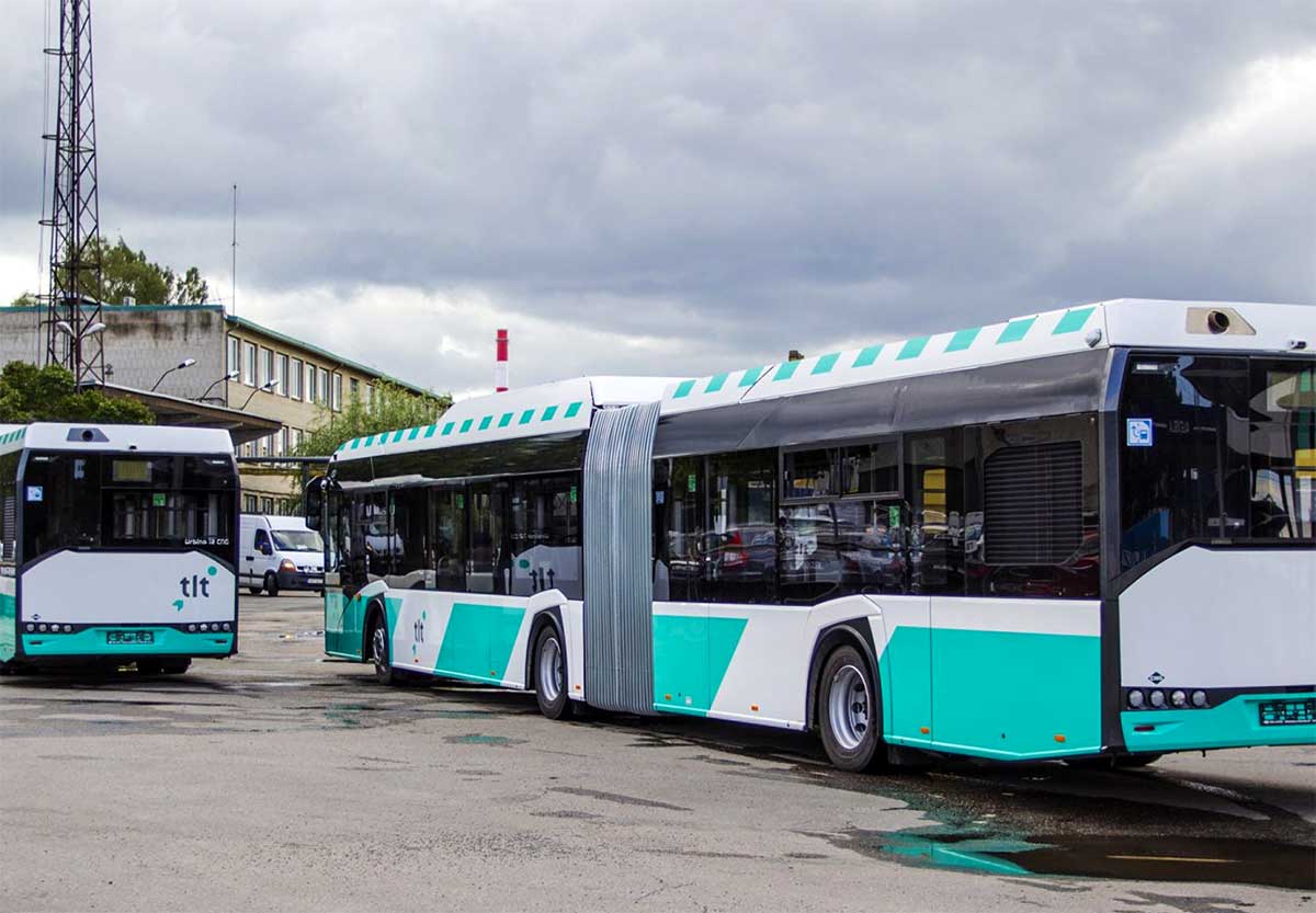 Estonie : Tallinn teste ses deux premier bus au bioGNV