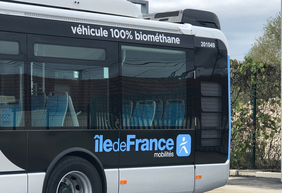 L'Ile-de-France poursuit ses investissements dans les bus au biométhane
