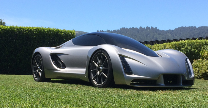 Blade – La supercar qui carbure au gaz naturel