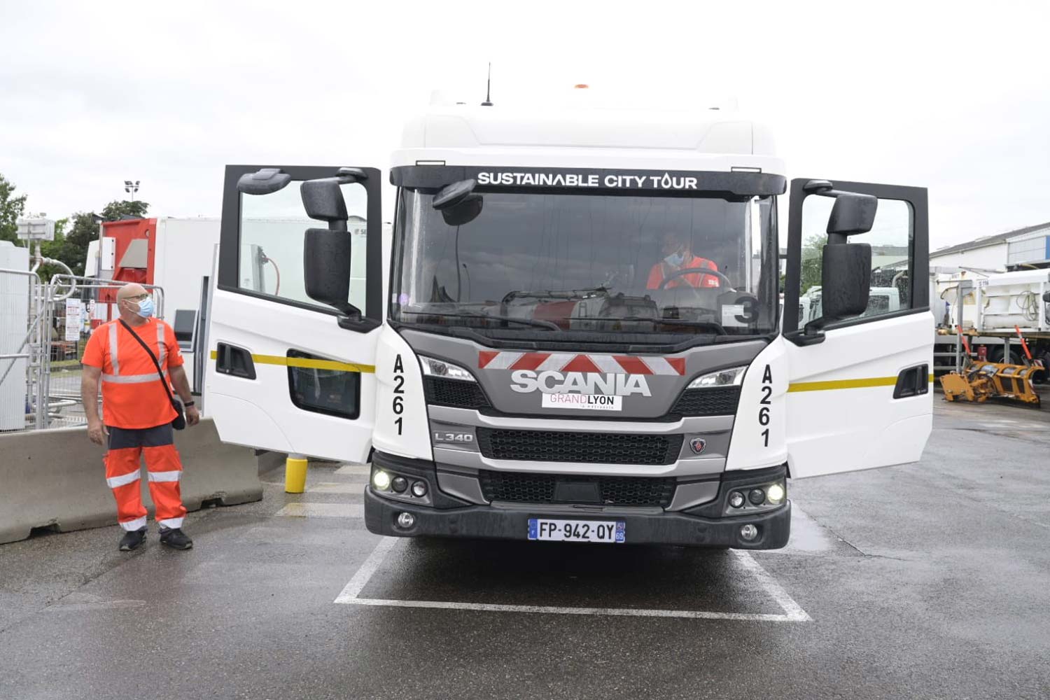 Lyon : une nouvelle station pour alimenter les BOM GNV