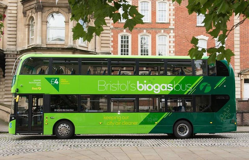 Bristol s'apprête à lancer son premier bus au biogaz