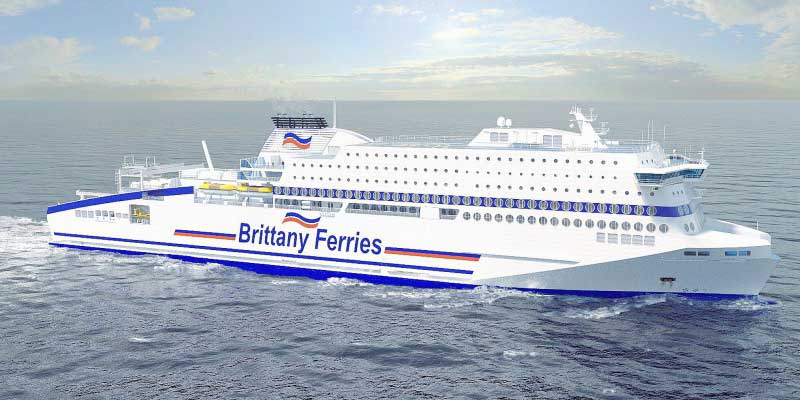 Brittany Ferries confirme la commande de son futur navire GNL