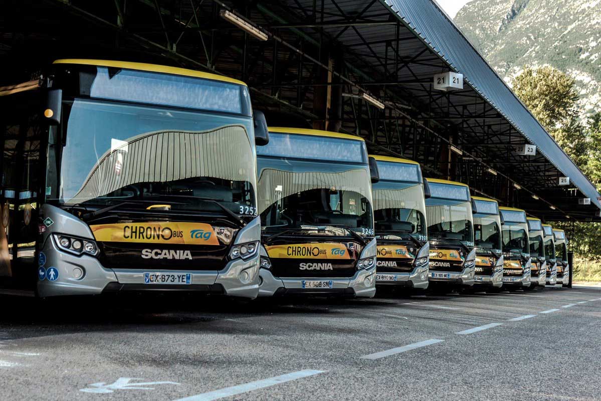 Grenoble : le SMTC reçoit ses nouveaux bus au biogaz