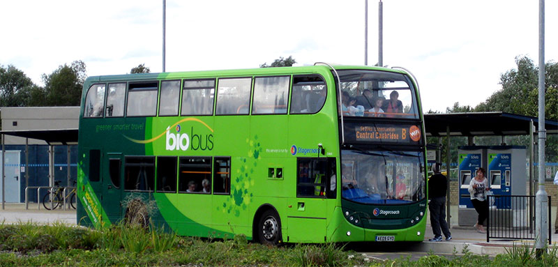 Angleterre : plein gaz sur les bus au biométhane !