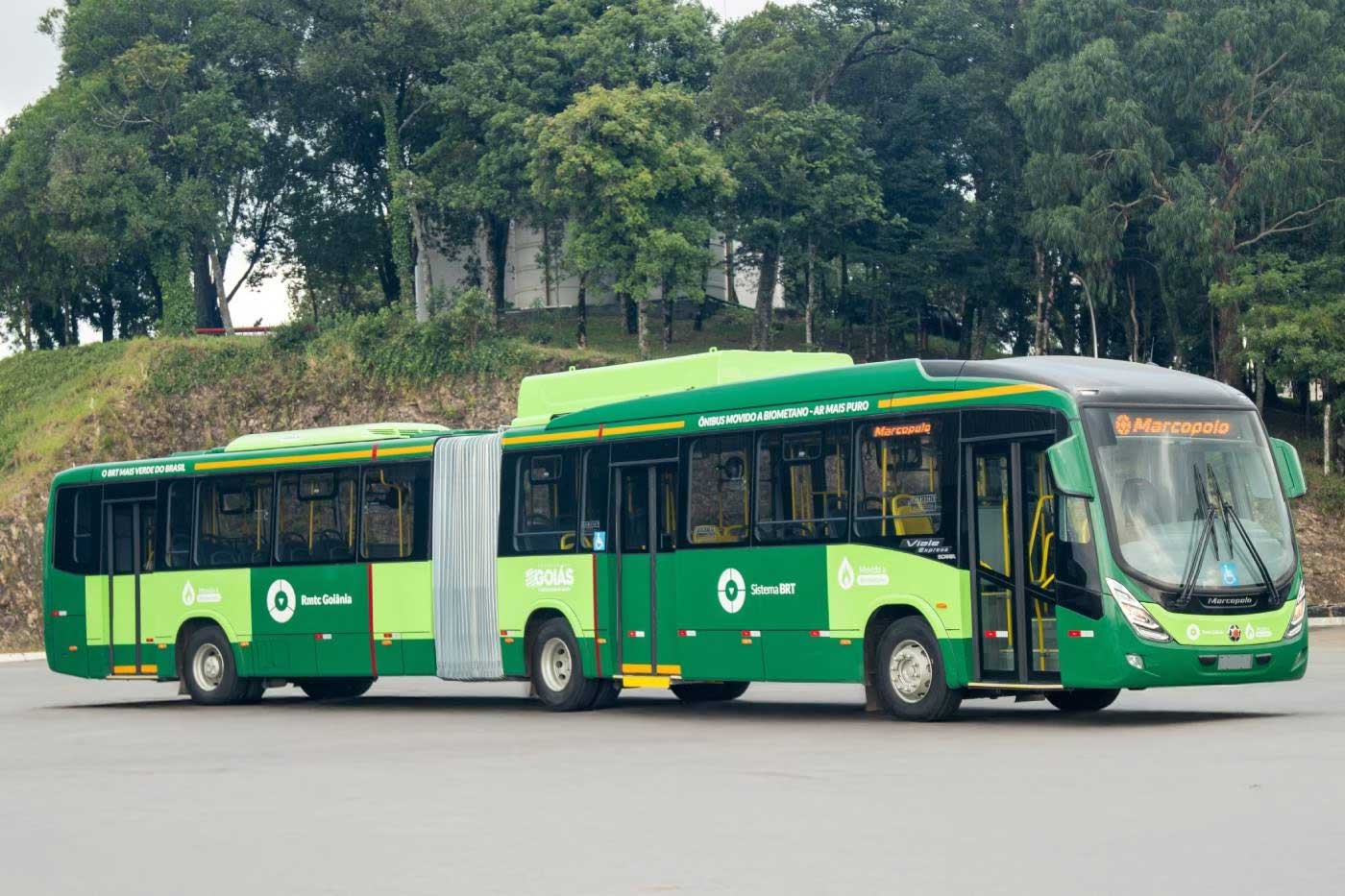 Le Brésil déploie ses premiers bus articulés au biométhane