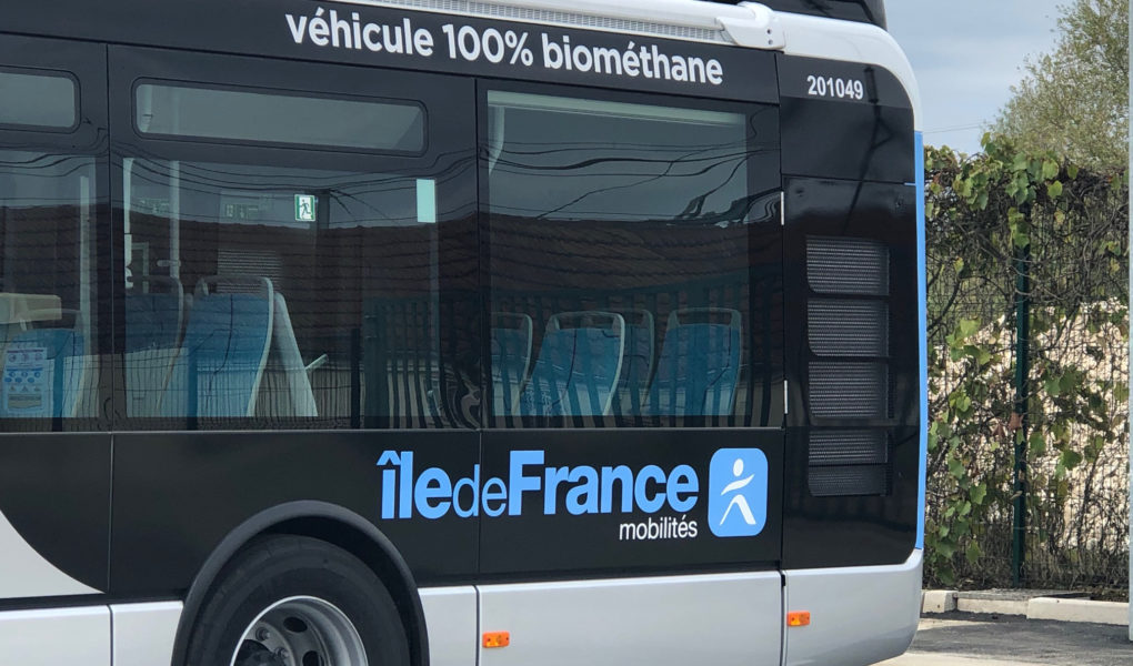 Une nouvelle ligne de bus 100 % GNV pour Ile-de-France Mobilités