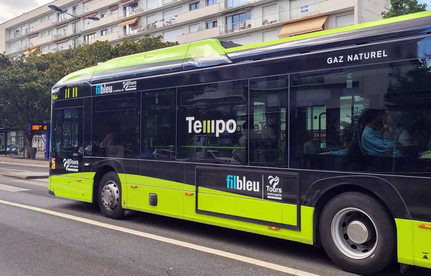 Tours : 11 nouveaux bus au biogaz pour le réseau Fil bleu en 2025