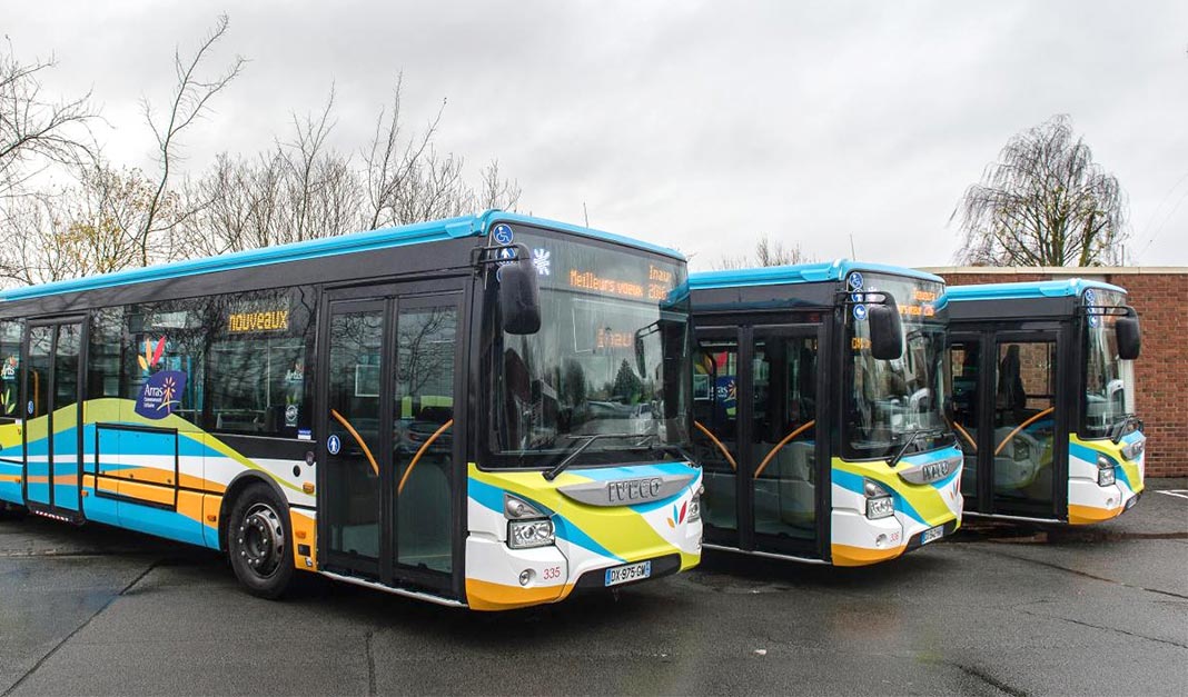 Des bus au gaz pour la Communauté Urbaine d'Arras