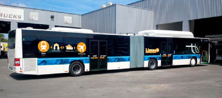 MAN livre 25 bus GNV à Bordeaux