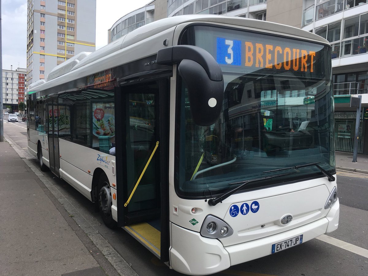 Cherbourg : des bus GNV à l'essai sur le réseau Zéphir