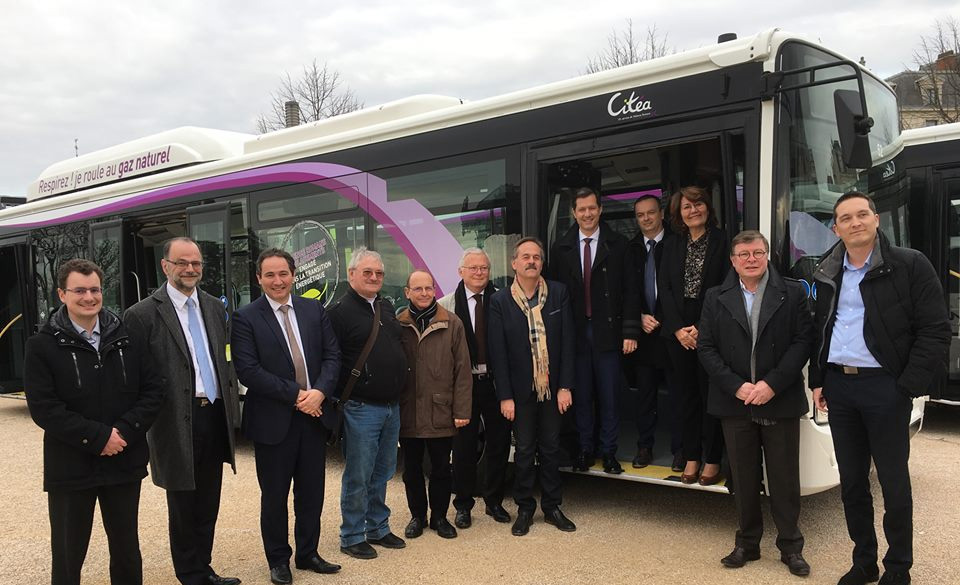 Valence : Citéa reçoit ses nouveaux bus au gaz naturel