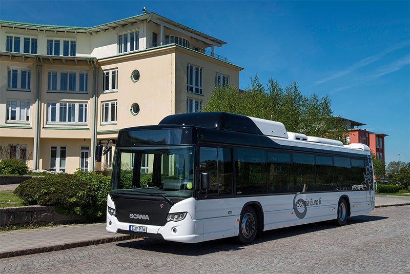 7 bus GNV Scania pour la ville de Colmar