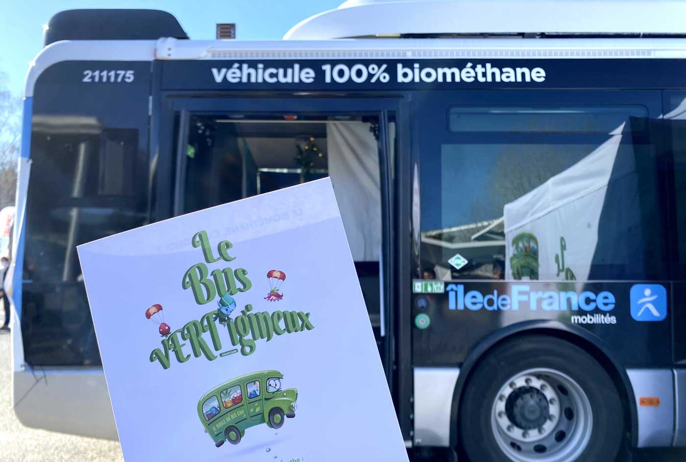 Au salon de l'agriculture, GRDF transforme un bus bioGNV en Escape Game