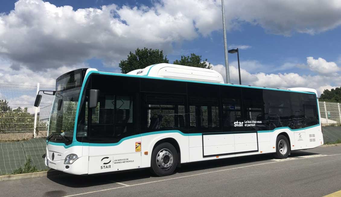 La métropole de Rennes attend 68 bus GNV