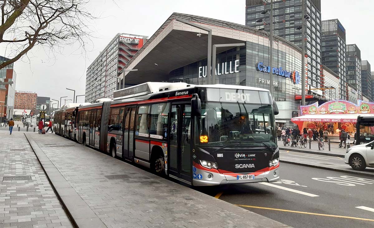 De nouveaux bus au gaz pour la métropole de Lille