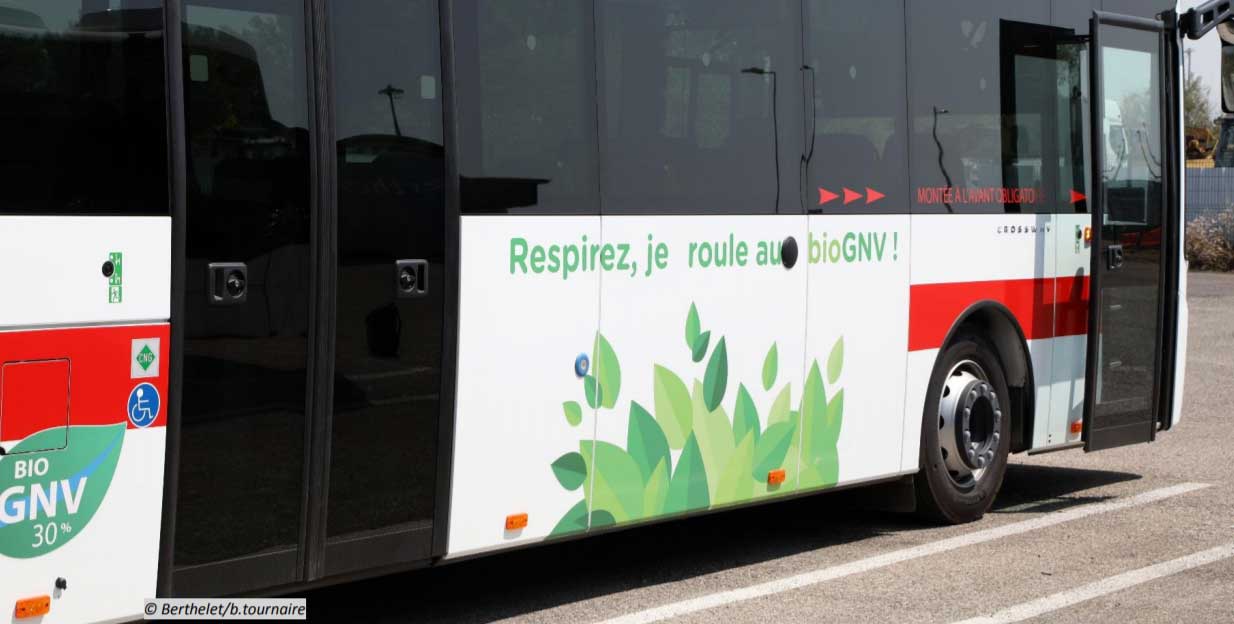 Lyon : TCL lance sa première ligne de bus 100 % gaz naturel