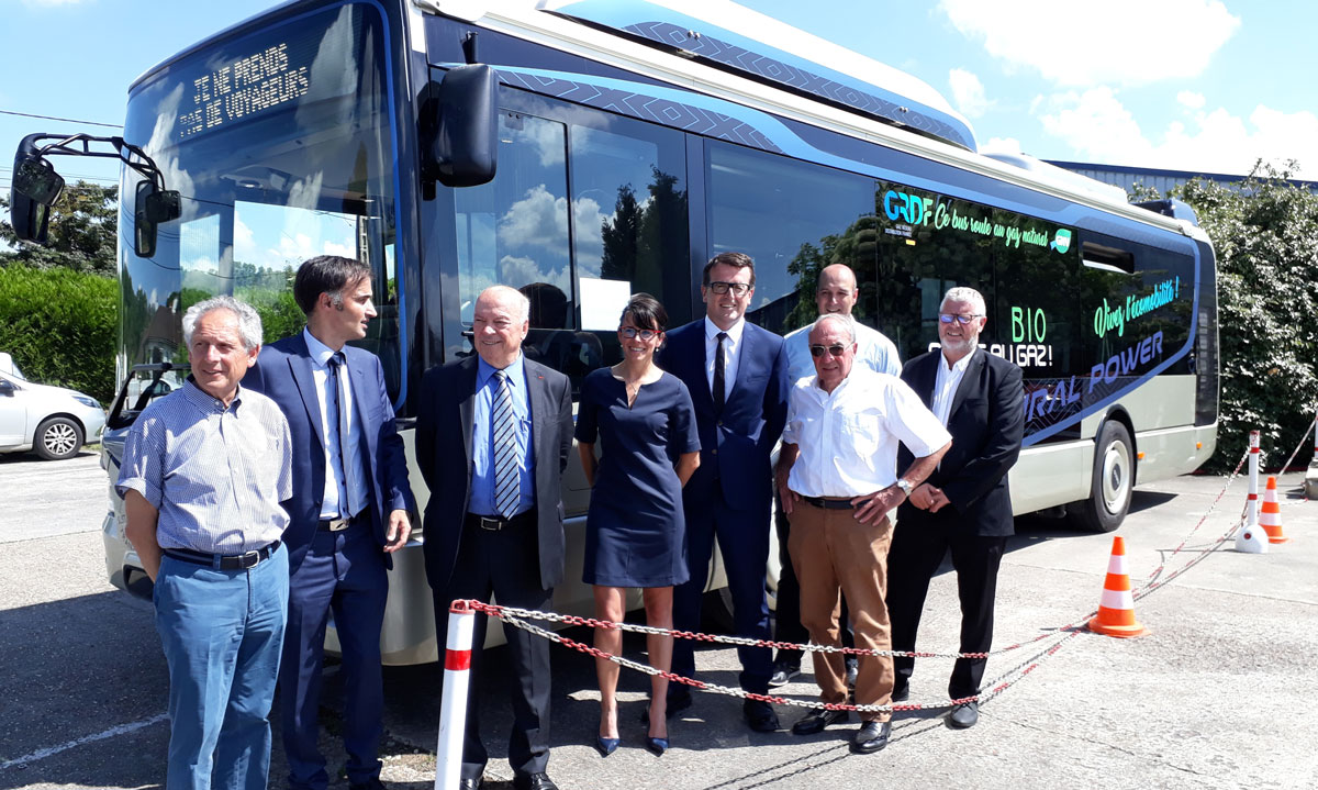 Montargis teste un bus au gaz naturel avec GRDF