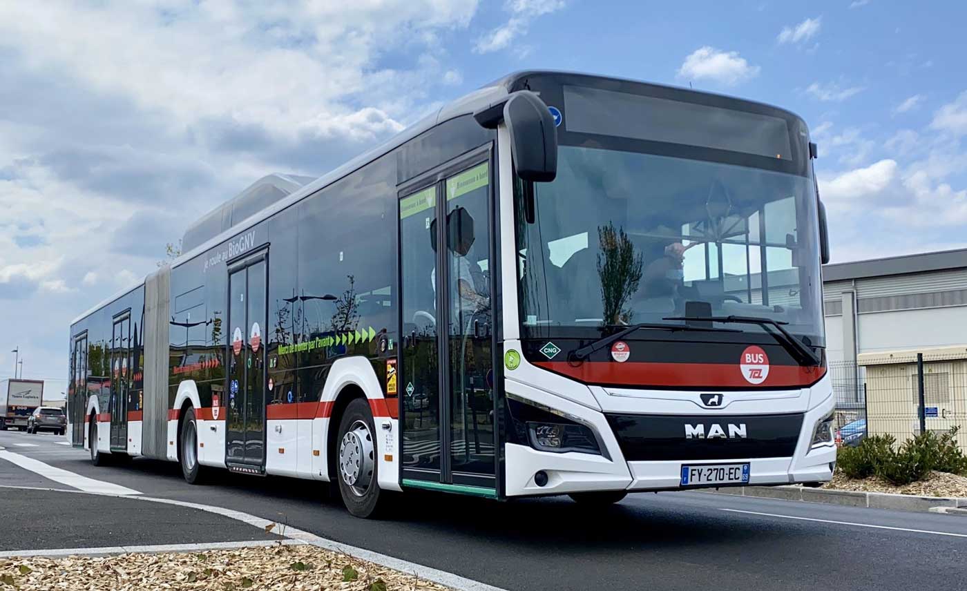 A Lyon, les nouveaux bus au biogaz investissent le réseau TCL