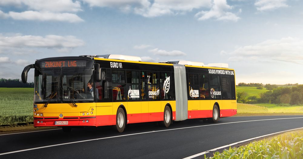 Gazprom et Solbus vont livrer 35 bus GNL  Varsovie