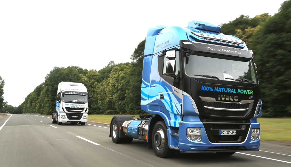 La FNTR s'engage pour faciliter l'acquisition de camions au gaz naturel
