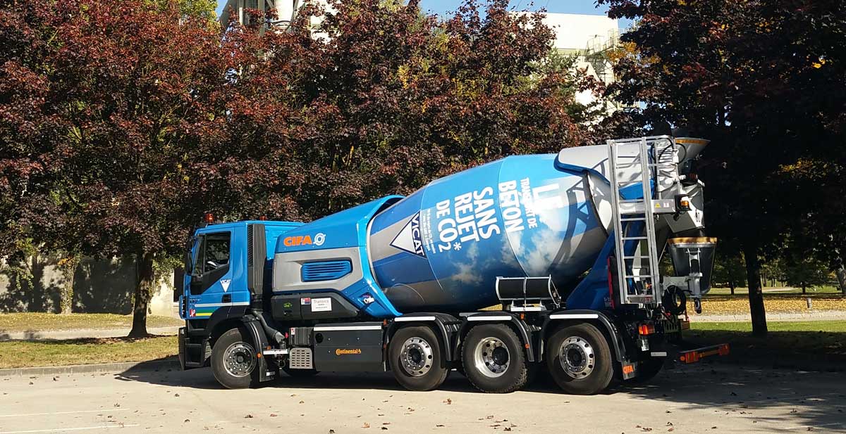 Témoignage : Vicat raconte l'histoire du camion toupie GNV Oxygène