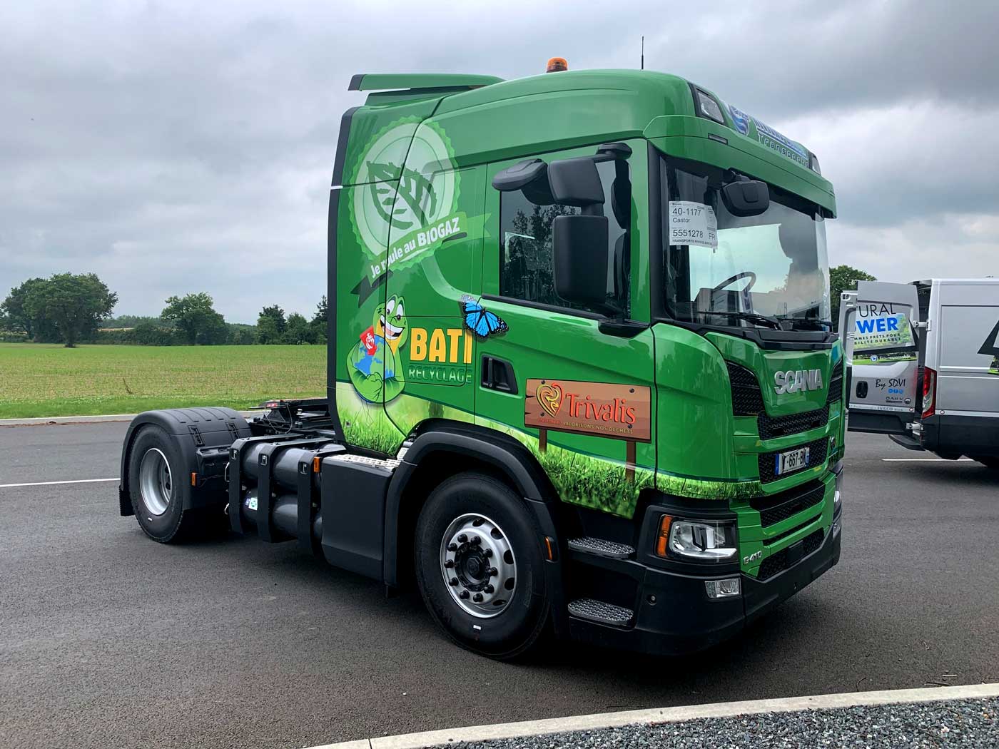 Un camion au GNV : une récompense pour les chauffeurs ?