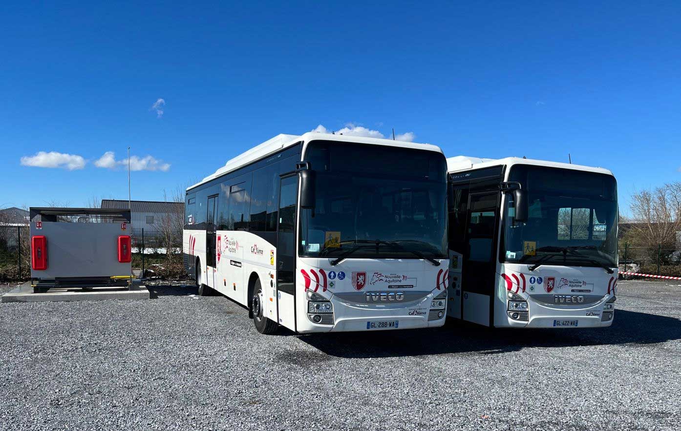 Nouvelle Aquitaine : deux nouveaux autocars au gaz sur la ligne Pontacq-Pau