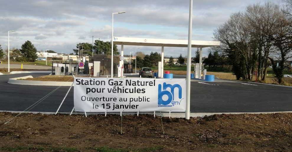 Morbihan : la station GNV de Lorient ouvre ses portes