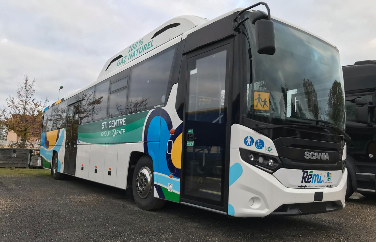 Un autocar au gaz pour la Région Centre Val de Loire