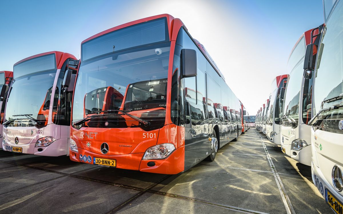 Pays-Bas : La région La Haye-Rotterdam reçoit ses bus GNV hybrides