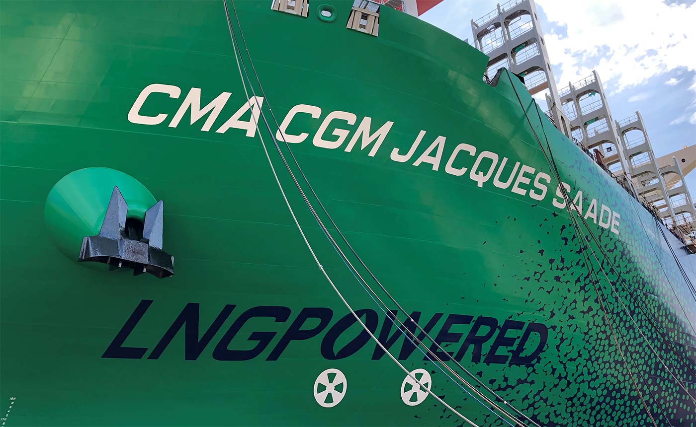 La compagnie maritime CMA CGM investit dans le bioGNL