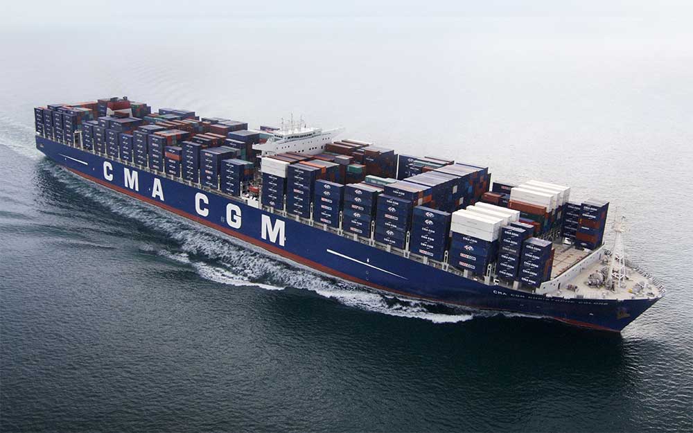 Total va alimenter les porte-conteneurs GNL de CMA CGM
