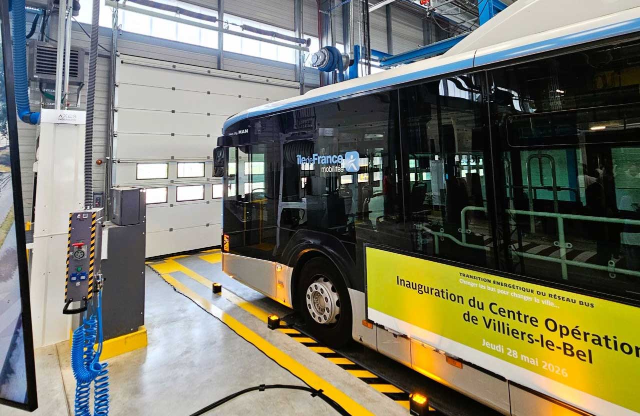 Ile-de-France : un nouveau centre opérationnel bus au biométhane inauguré à Villiers-le-Bel