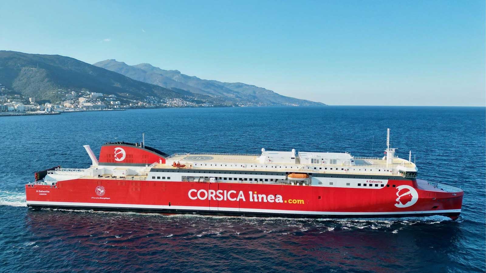 Corsica Linea teste le bioGNL sur la ligne Marseille-Bastia