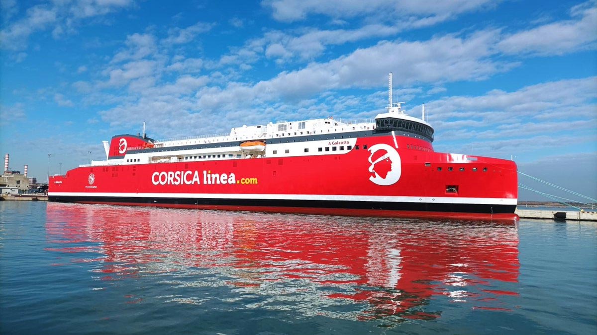Le premier navire GNL de Corse entre en service