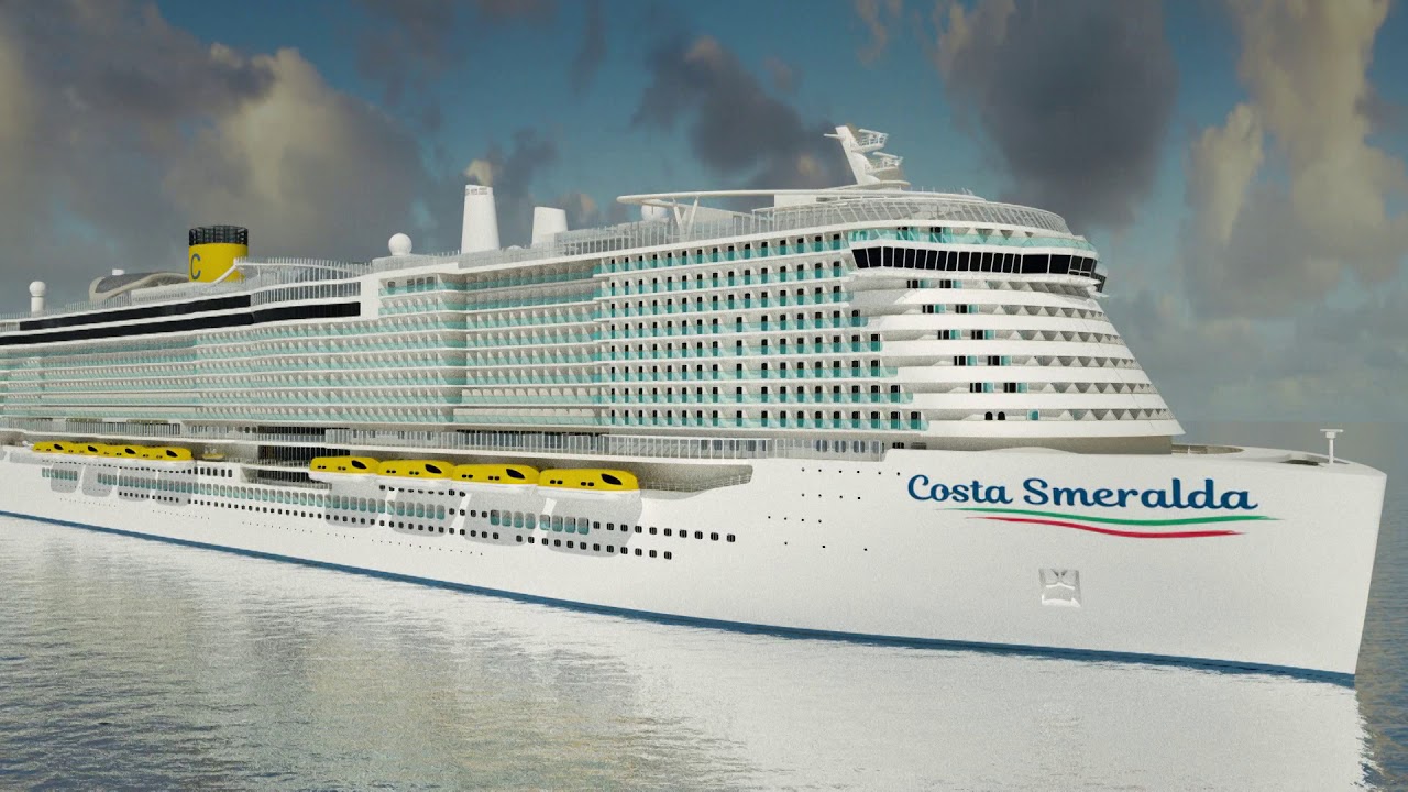 Costa Smeralda : le futur navire GNL de Costa Croisières arrivera en 2019