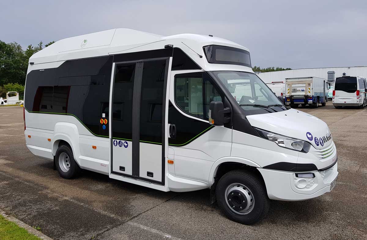 Trouillet D-City GNV : le nouveau mini-bus au gaz dédié aux centres urbains