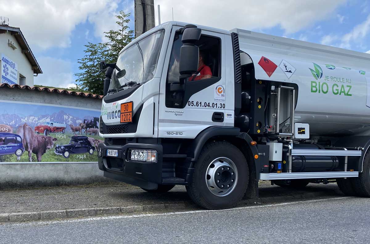 Un Eurocargo ADR au gaz naturel pour la société DEFA