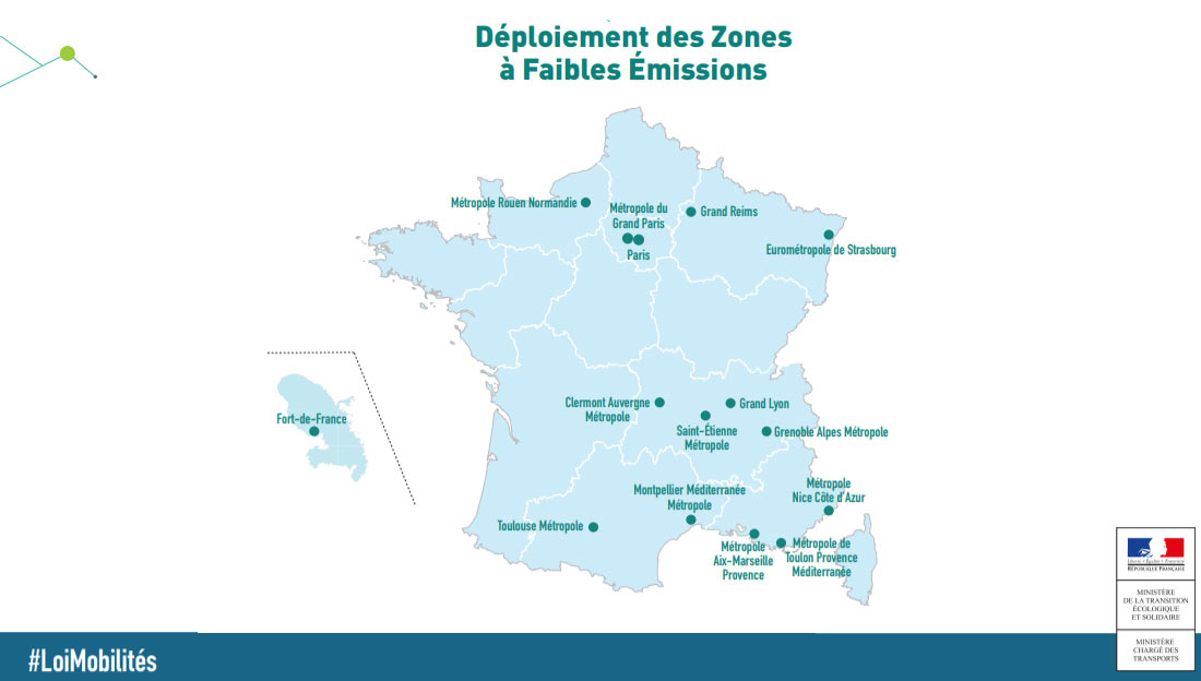 La progression des ZFE en France plaide pour la mobilité GNV