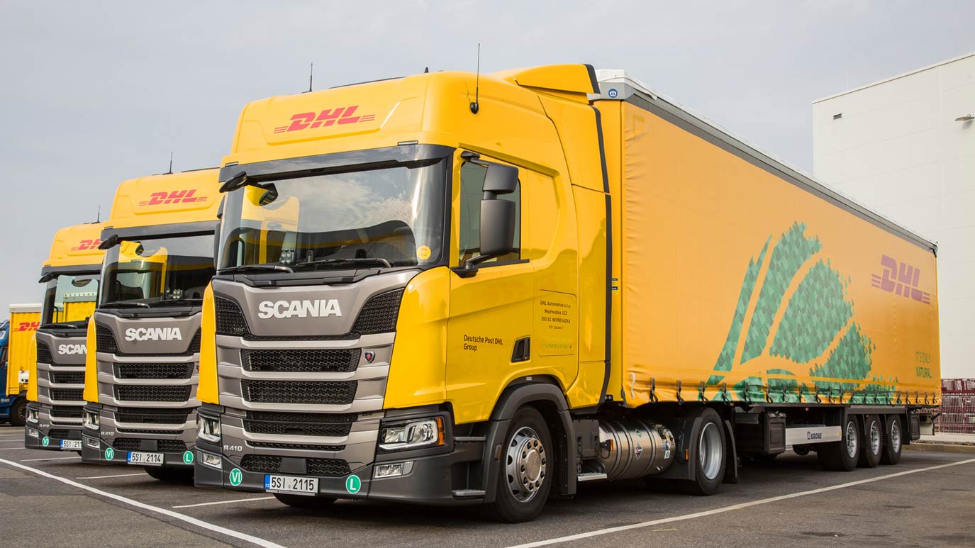 DHL Supply Chain élargit sa flotte de camions GNV