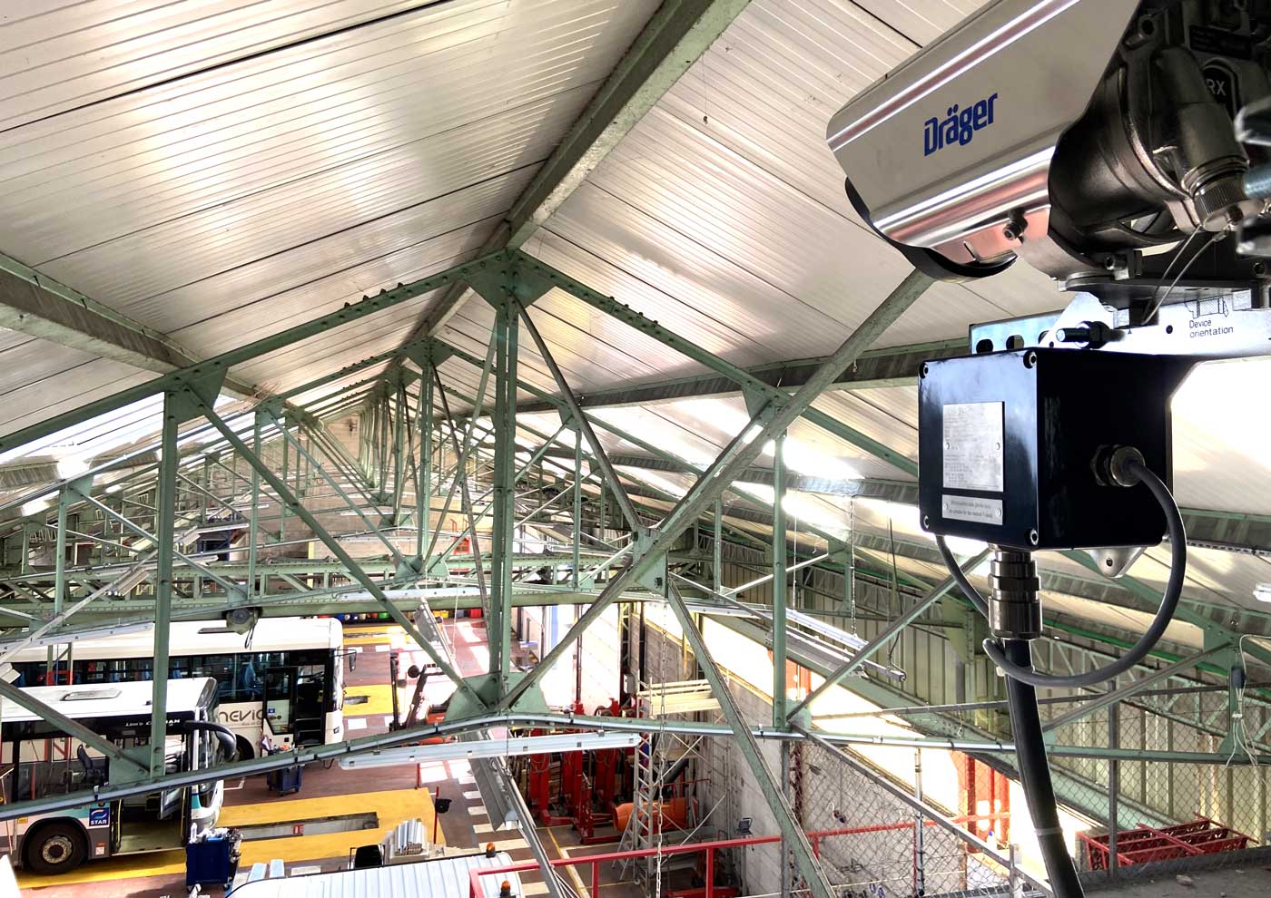 Véhicules GNV : comment Drager sécurise les ateliers